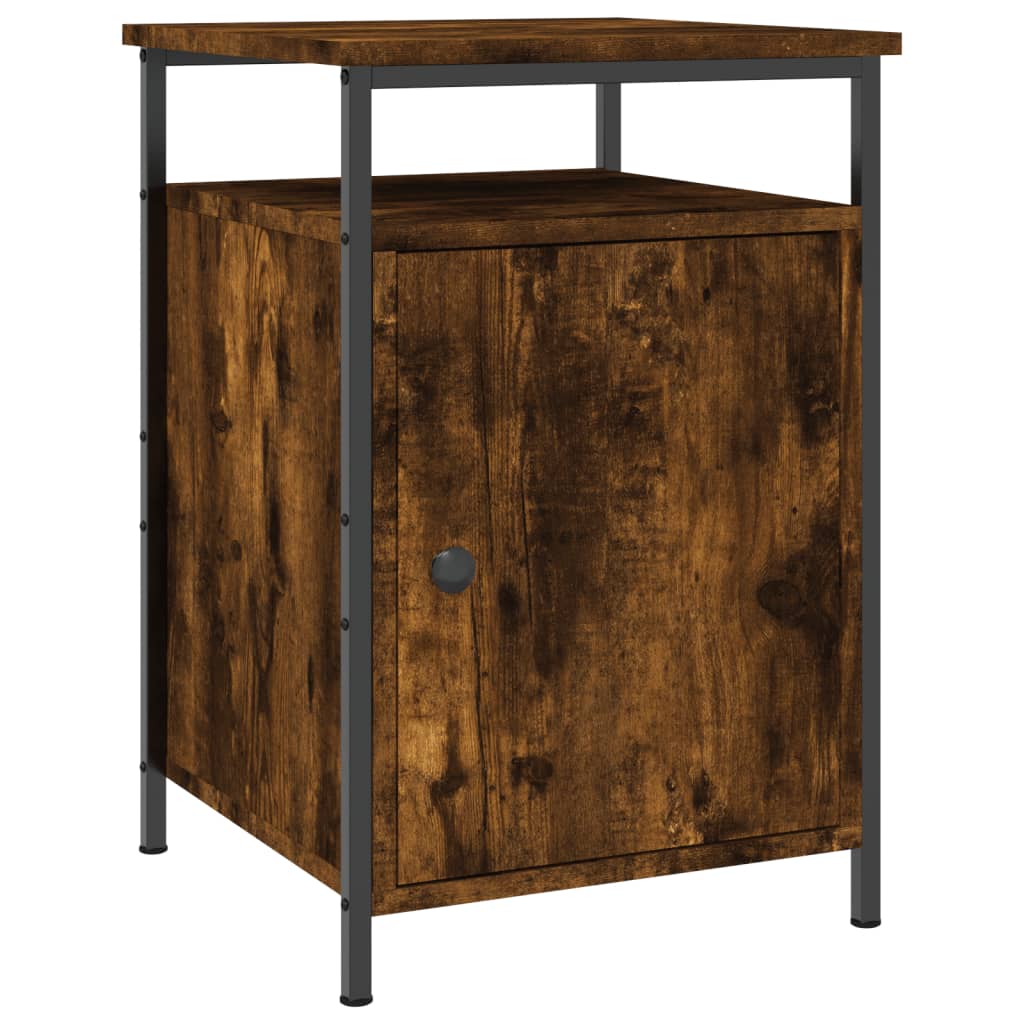 Vidaxl Mesita de Noche Madera Contrachapada 40x42x60 Cm Negro