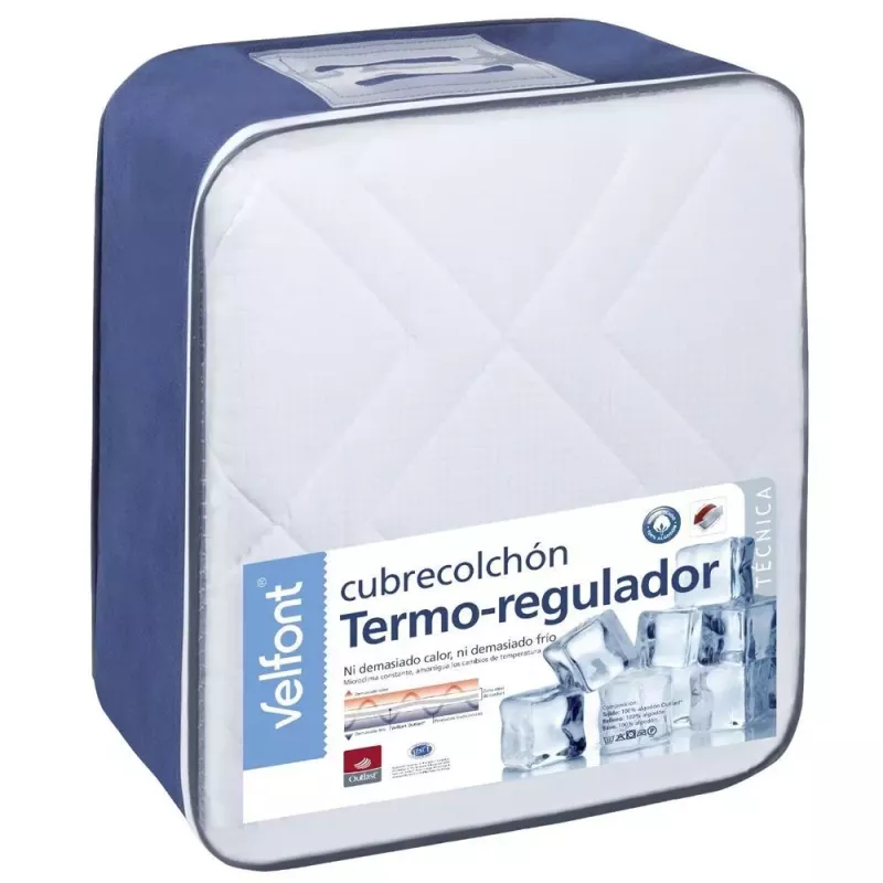 Cubrecolchón Termo-regulador Velfont para un descanso óptimo y confortable