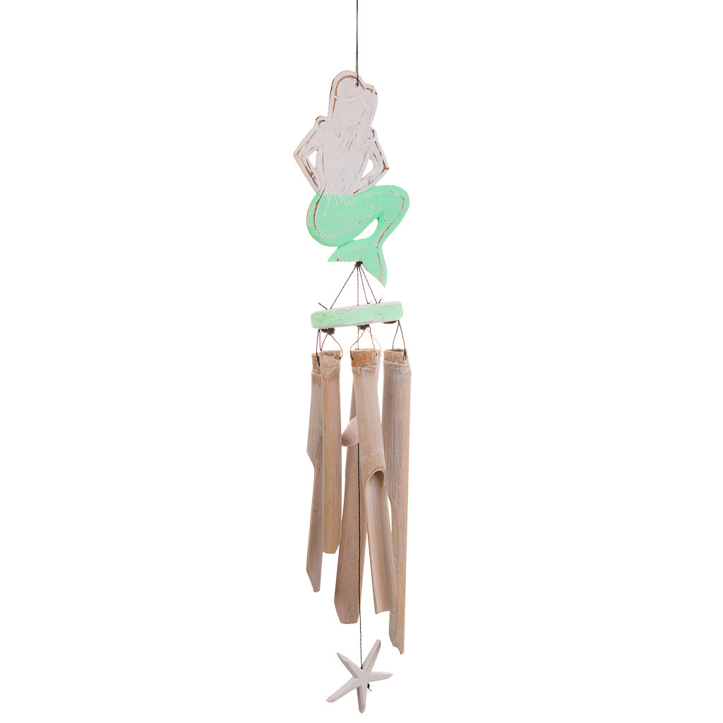 WANDERLUST DECO Carillón de Viento Decorativo para el Hogar - 12x9x75 Cm