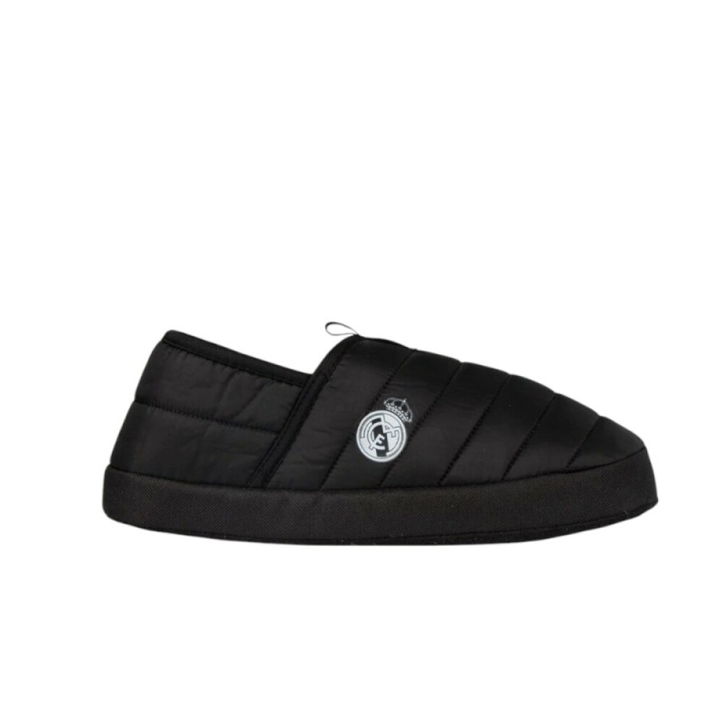 Zapatillas De Casa Negro Real Madrid Marpen Negra Cfrm16