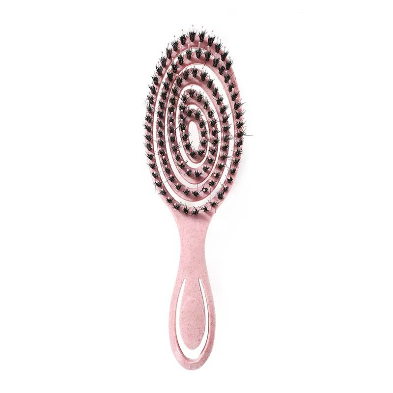 Cepillo De Pelo Para Masaje Y Desenredar Nylon Herramienta De Peluquería Para Cabello Rizado Uso En Salón De Belleza