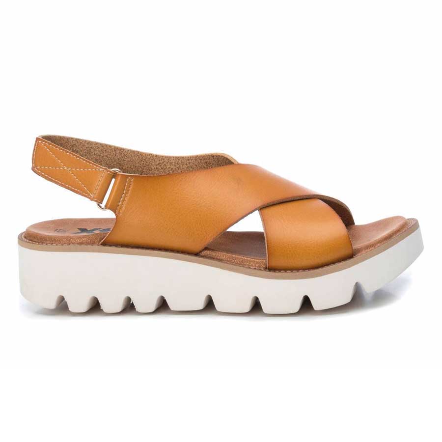 Sandalia Xti 44105 Amarillo 104997  MARCAS MUJER Sandalias Sandalias cuña-plataforma Sandalias Sport Xti