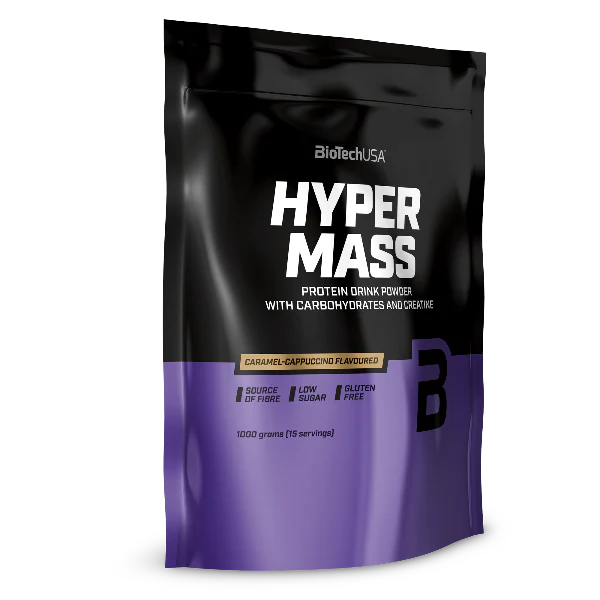 Biotech USA Hyper Mass: Proteína de Suero con Carbohidratos para Aumento de Masa Muscular