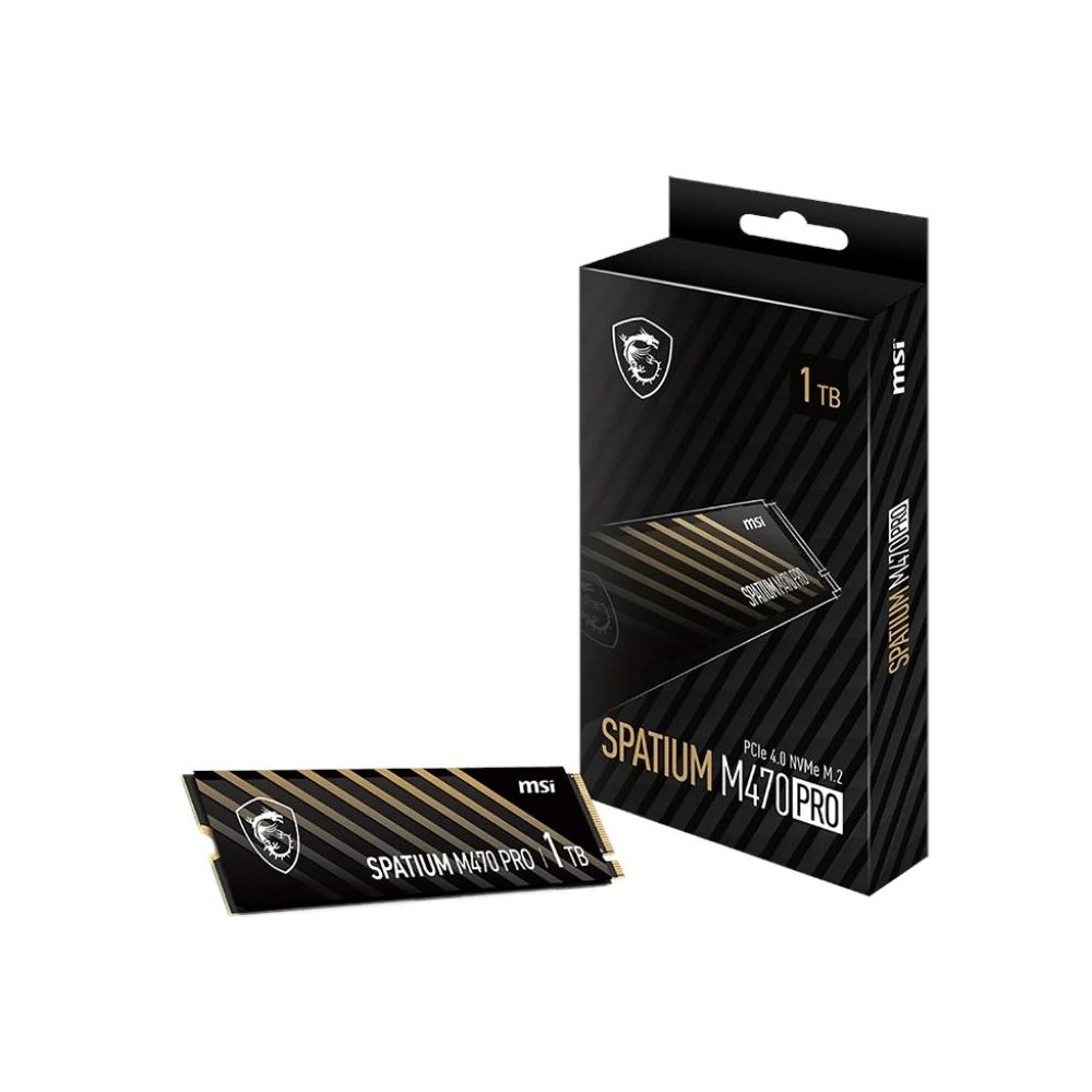 MSI SSD M470 PRO 1tb PCIe 4.0 NVMe 6000 Mb-s