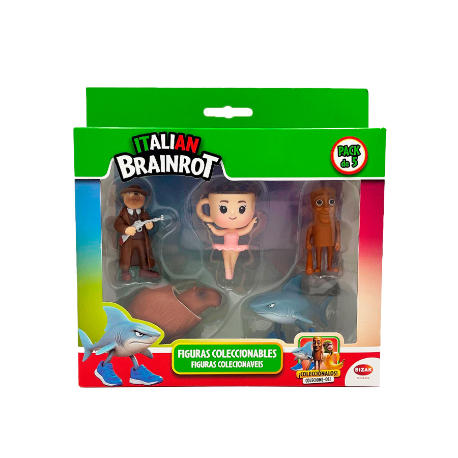 Bizak Italian Brainrot Pack de 5 Figuras