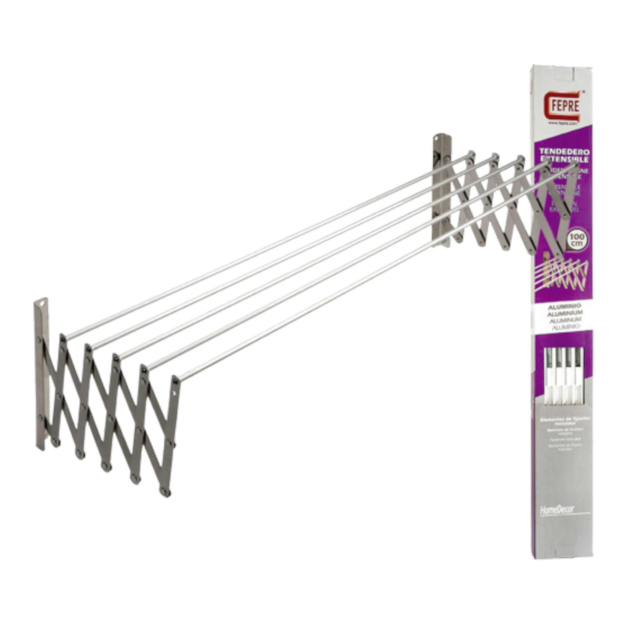 Tendedero Extensible 100 cm Fepre