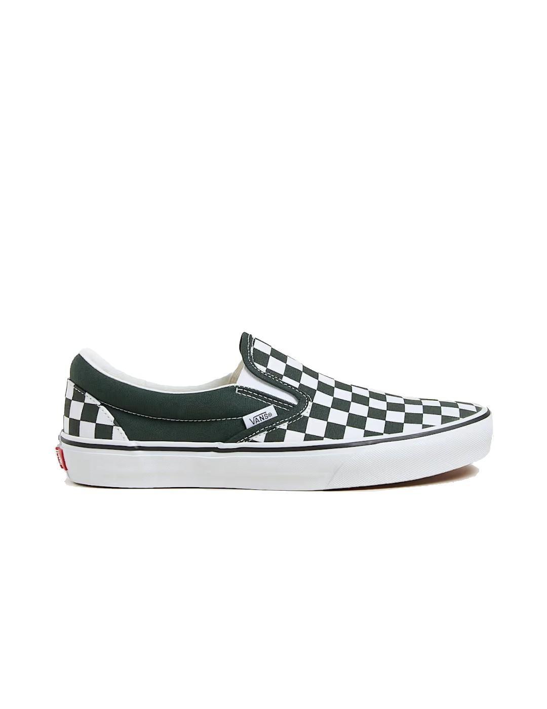 Zapatilas Vans Classic Slip-On CheckBoard V  Verde