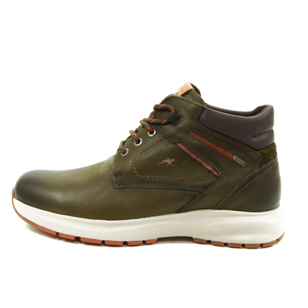 Fluchos mod. 2068 botín para hombre en piel natural, cordones