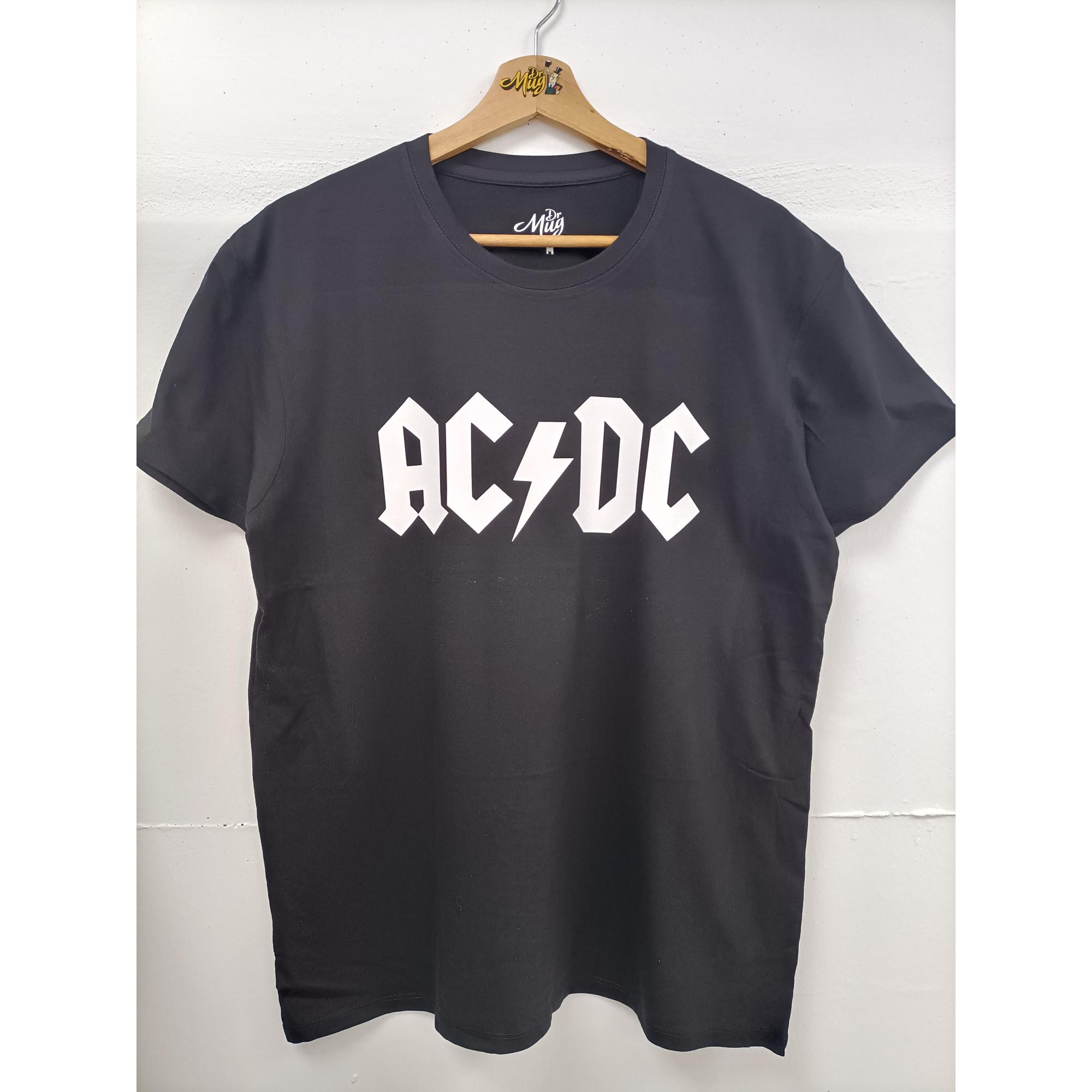 Camiseta AC/DC Edición Rockera Negra 100% Algodón | Alta Calidad y Durabilidad | Verdaderos Fans | Drmug