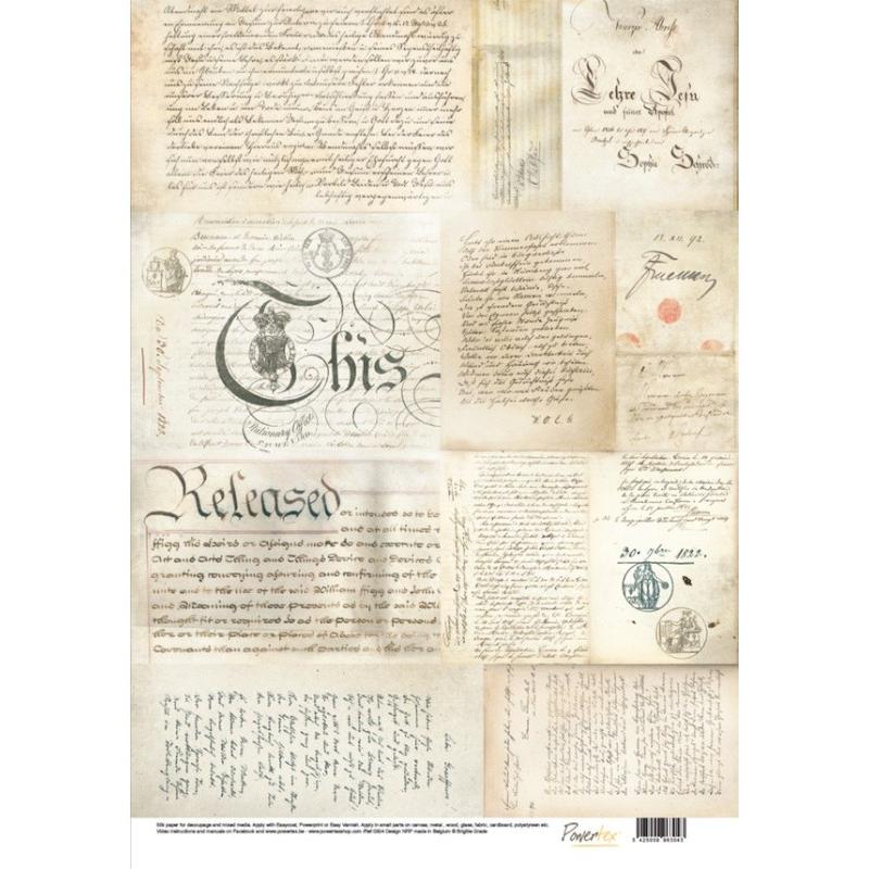 Silkpaper Old Handwriting