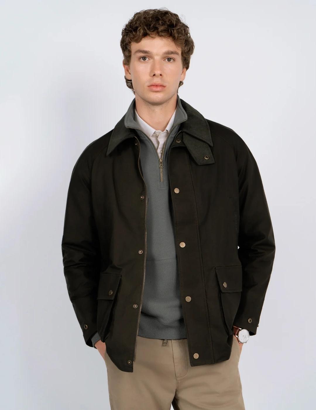 HARPER CAZADORA ENGLAND WASHED VERDE