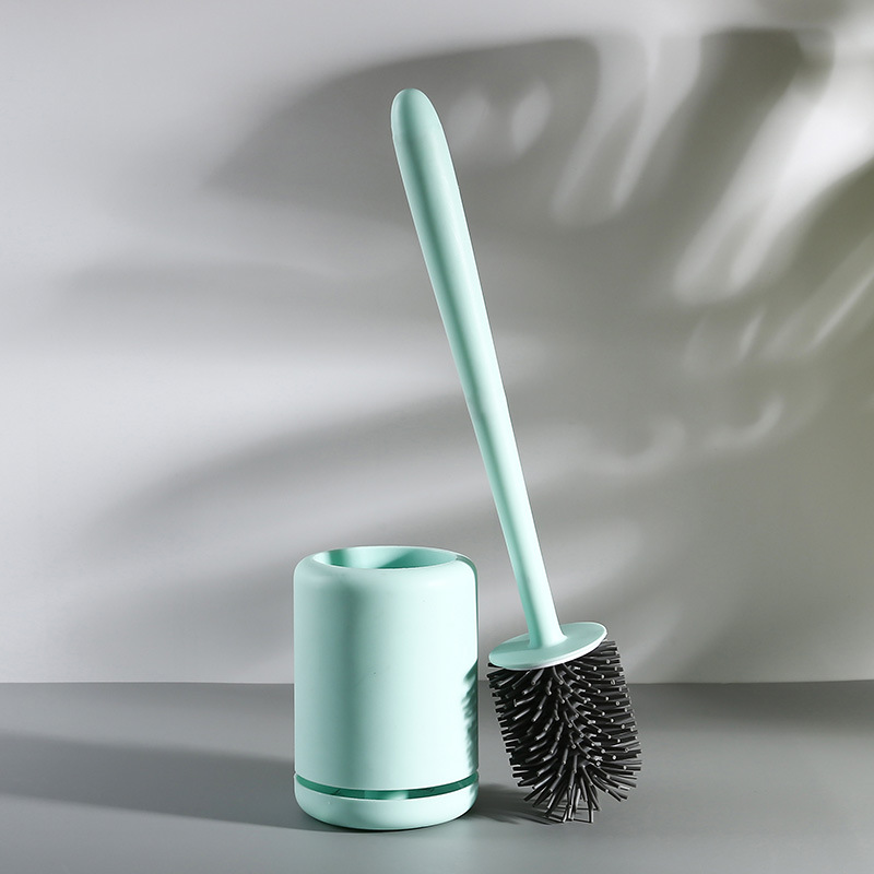 TK Cepillo De Inodoro WIKHOSTAR Con Soporte Montaje En Pared Secado Rápido Accesorio De Baño Ecológico Y Duradero