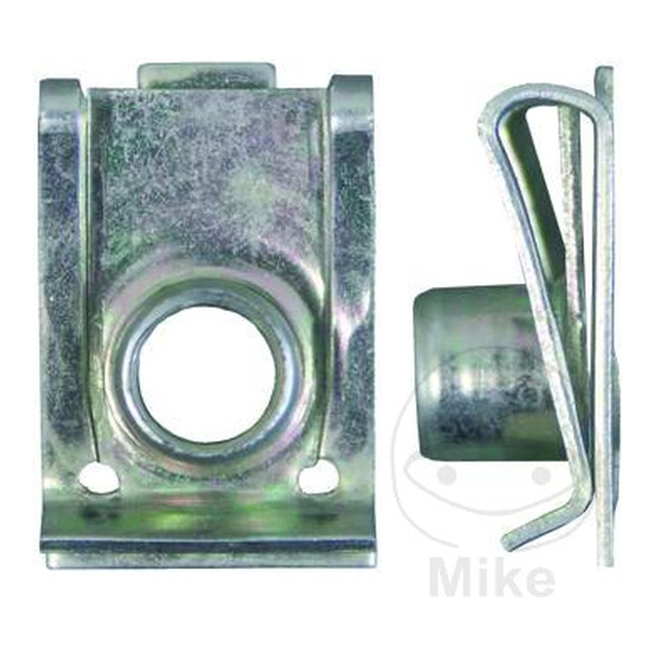 Pack 10 Tuercas De Chapa Metalicas Carroceria M8 481.01.11