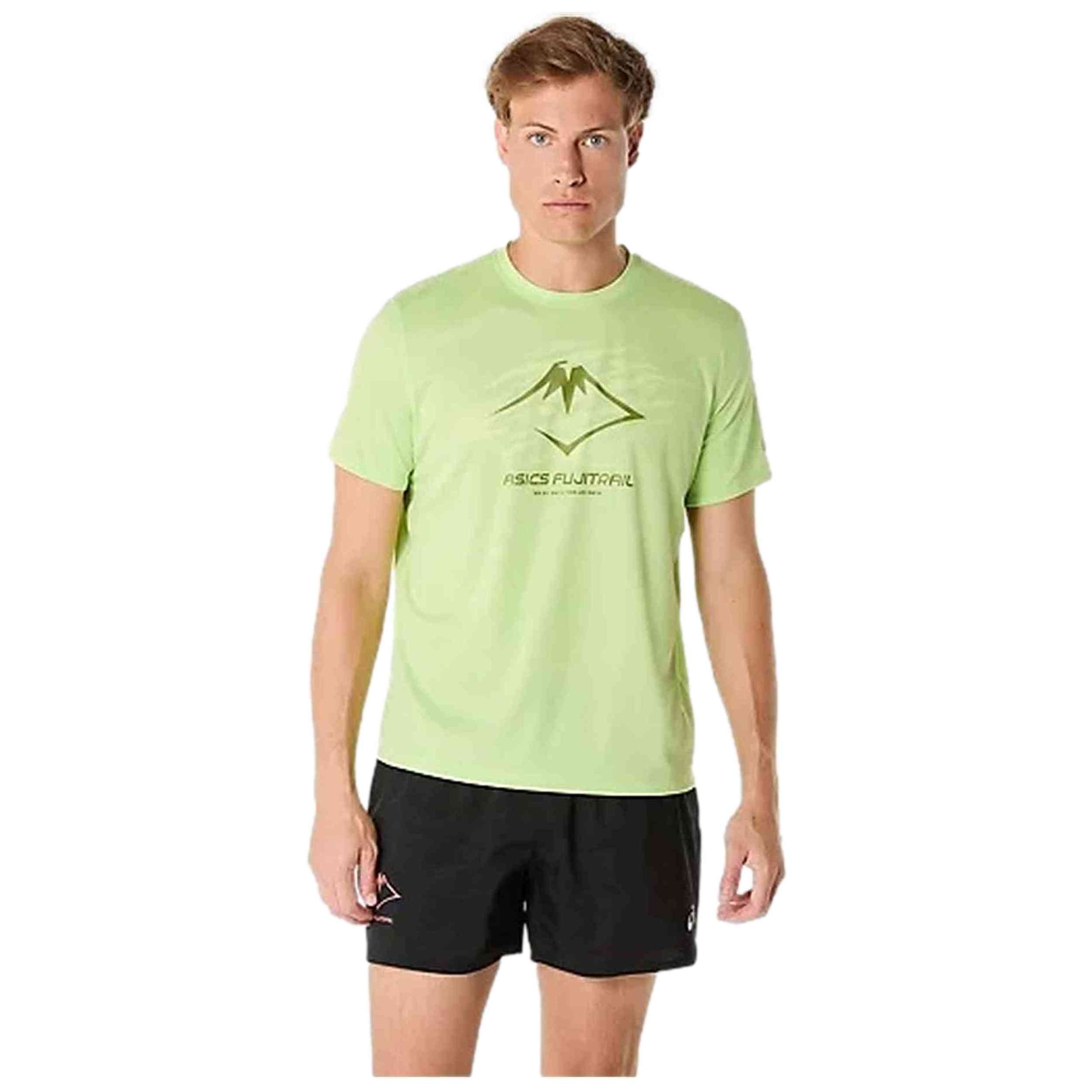 Camiseta De Manga Corta Asics modelo 2011C981-300 para Hombre en color Multicolor