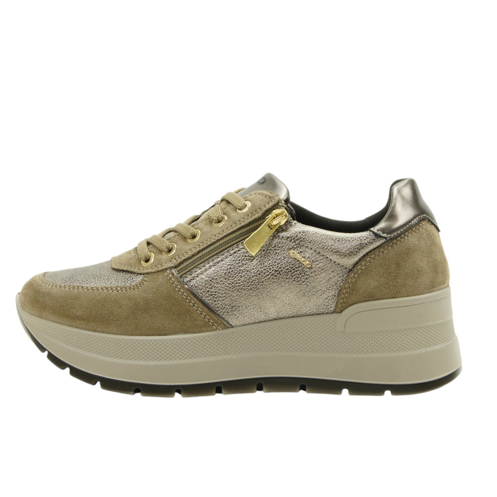 Igi & Co mod. 86775 zapato casual para mujer en piel natural, cordones