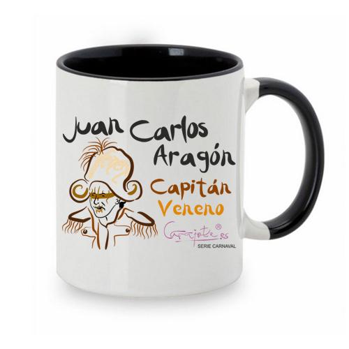 Taza CARNAVAL Capitán Veneno - Diseño Exclusivo Cádiz - Taza de Plástico/cerámica
