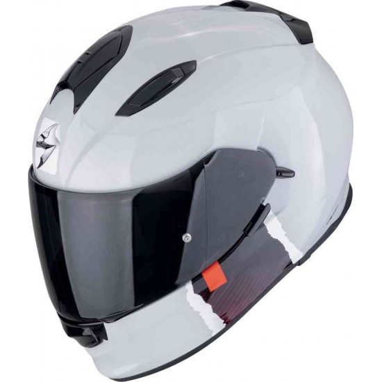 Scorpion EXO-491 Code gris y rojo homologacion CE 22.06 casco integral 48-451-318