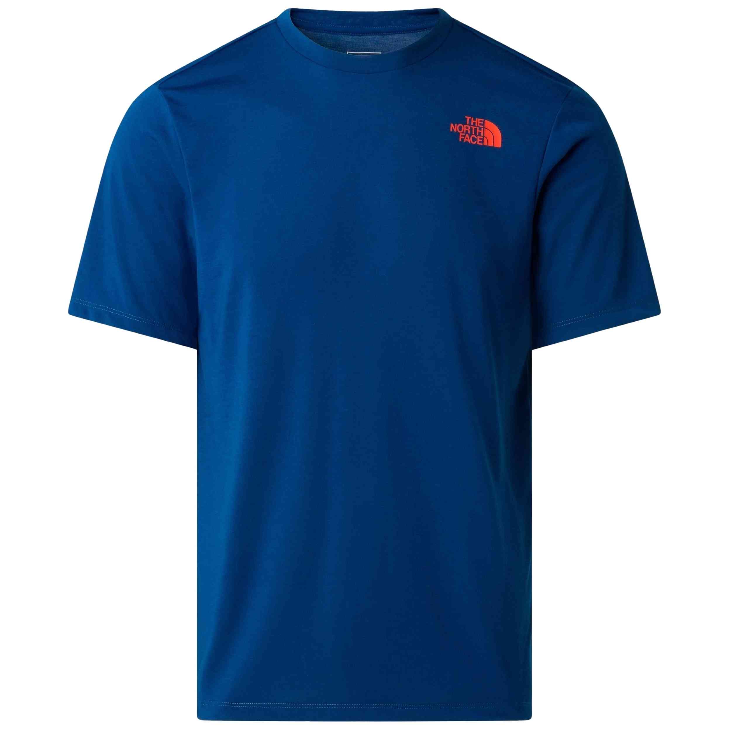 Textil The North Face modelo M Bitmap Logo Short Sleeves Tee-Graphic Estate Blue en color Azul