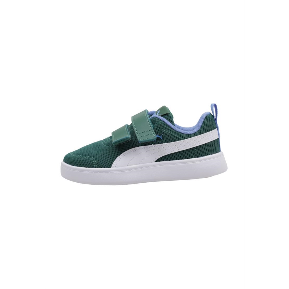 Puma COURTFLEX V2 MESH  PS  Deportivas Planas Niño Verde