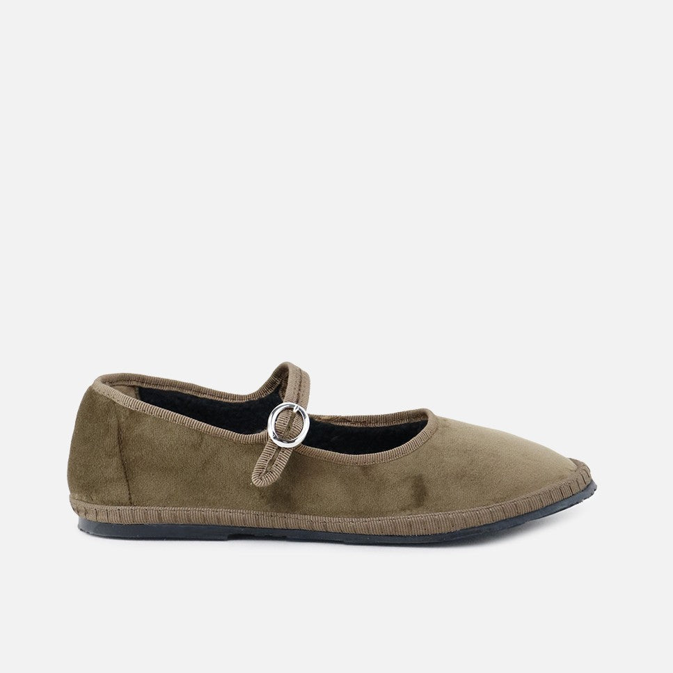 Merceditas Velluto Castoro Eli By Venezianas | Eli 1957