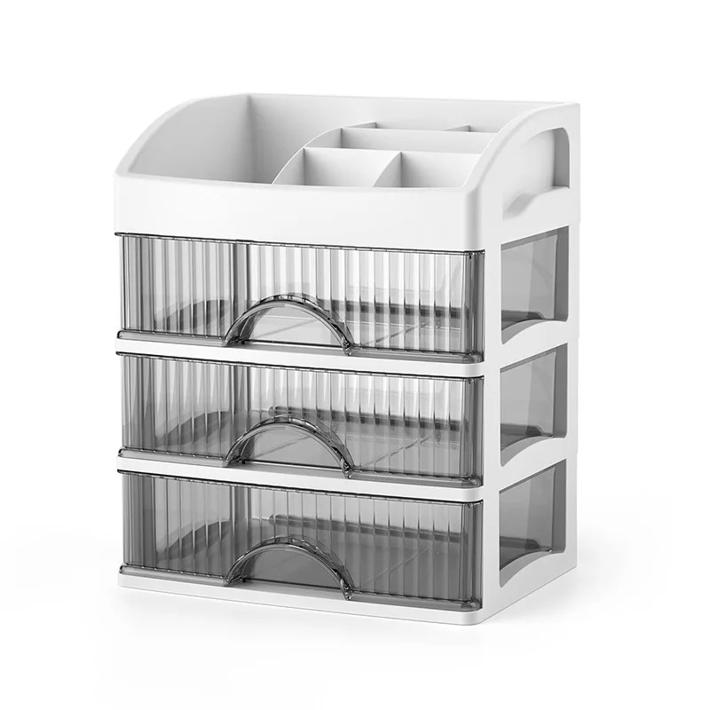 Cajón organizador de maquillaje de gran capacidad, almacenamiento de joyería, esmalte de uñas, lápiz labial, cuidado de la piel, Perfume, productos de maquillaje