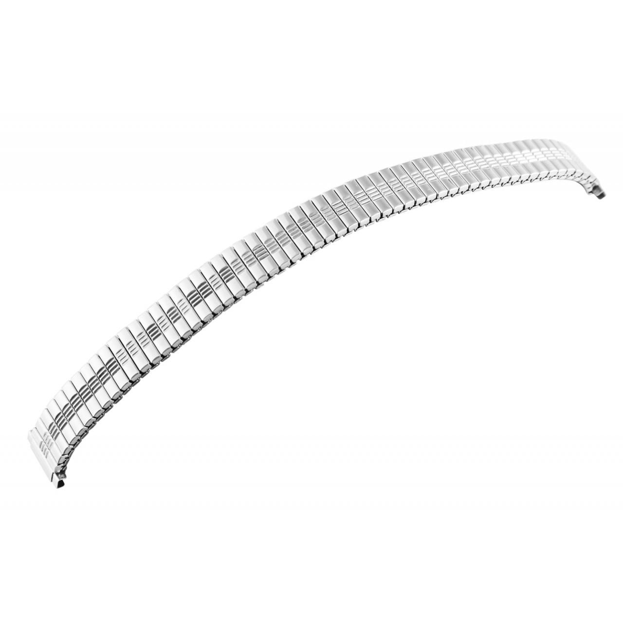 Bracelete para Reloj em Aço Inoxidável Prateada – 10 mm - 0054