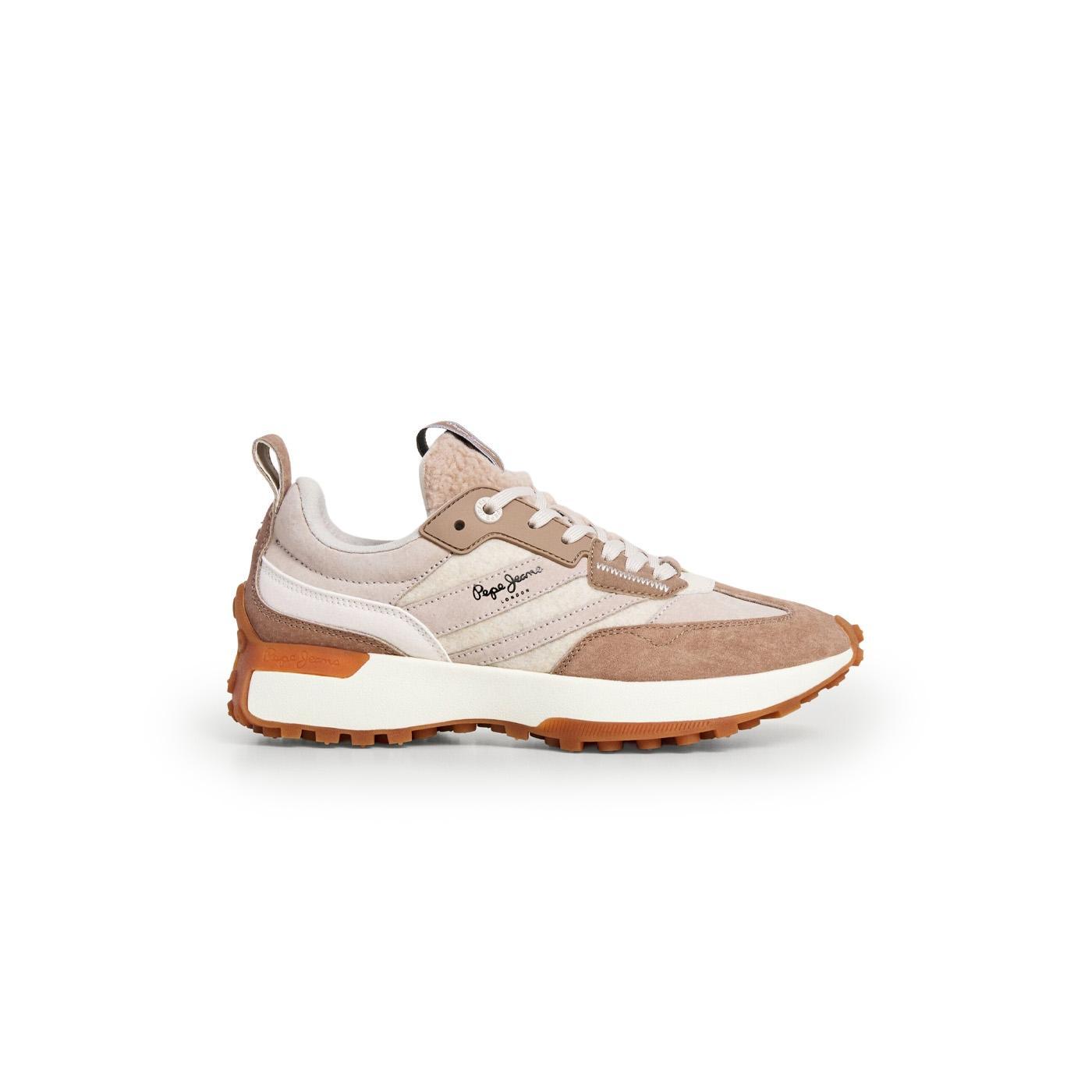 Deportivas Pepe Jeans Lucky Mujer Sand Beige PLS600069