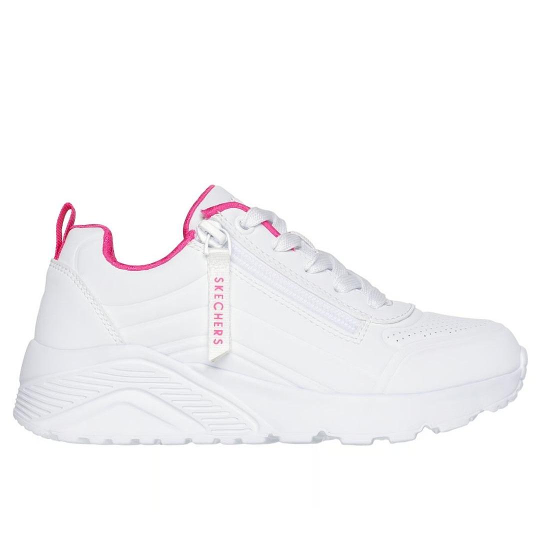 Zapatilla Skechers uno lite easy zip Blanco