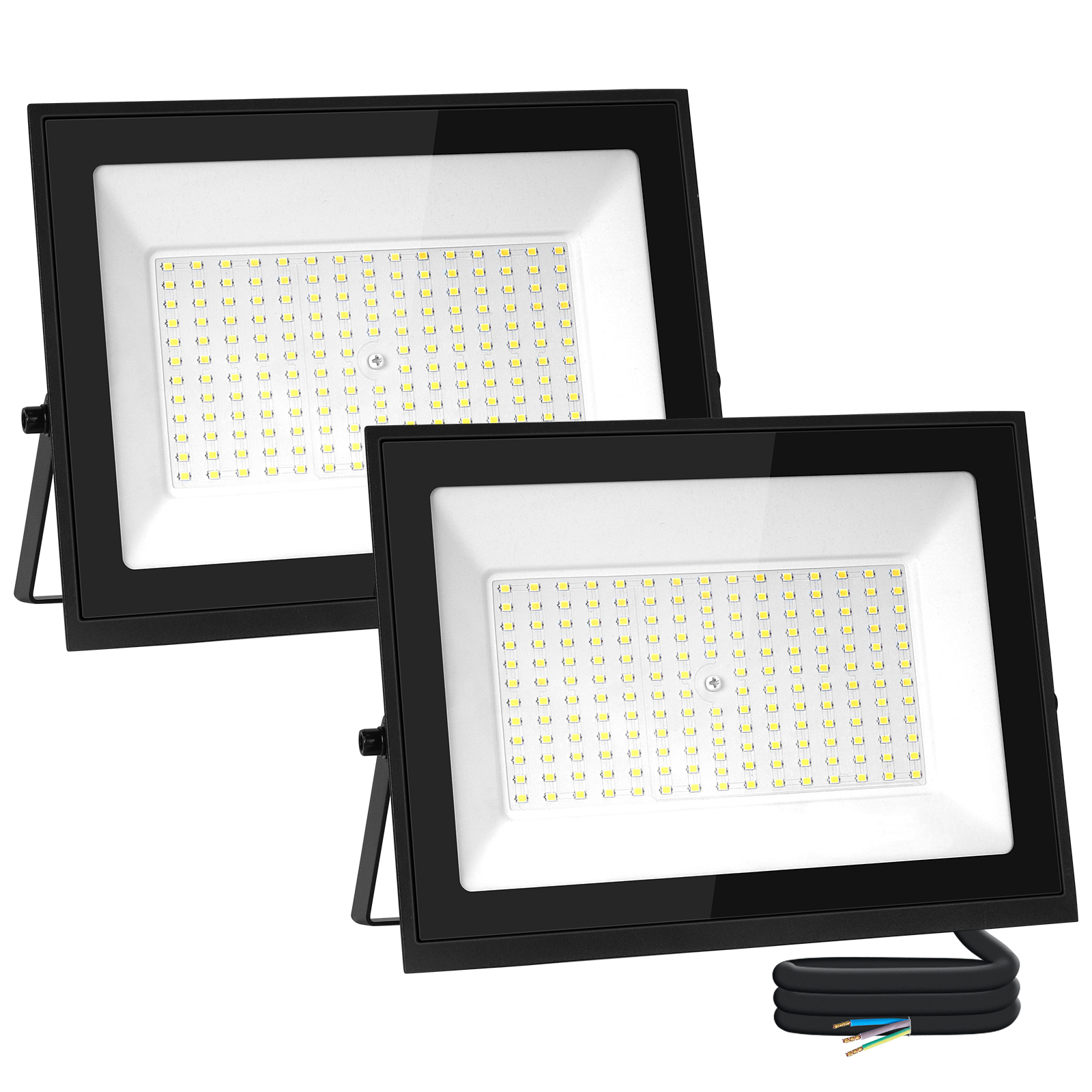 Aigostar Foco LED Exterior 100W 9000LM, Impermeable IP65, 6500K, 2PCS