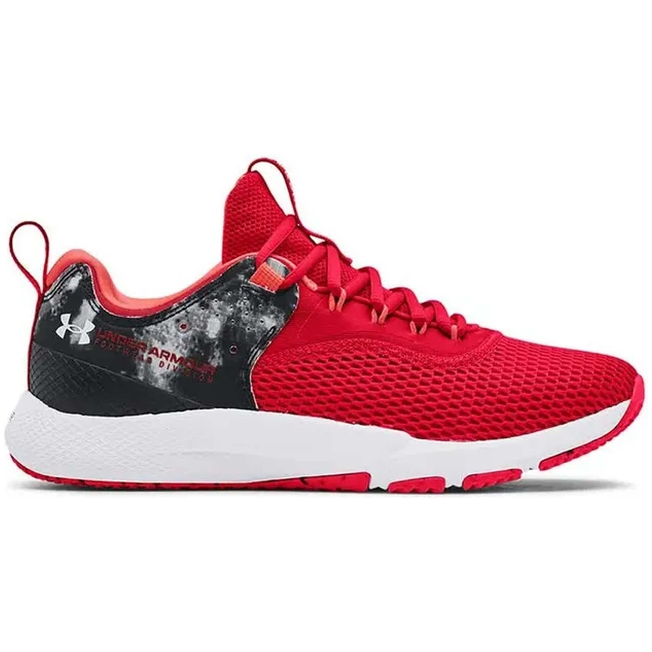 Zapatillas De Training Under Armour Charged Focus Print Rojo