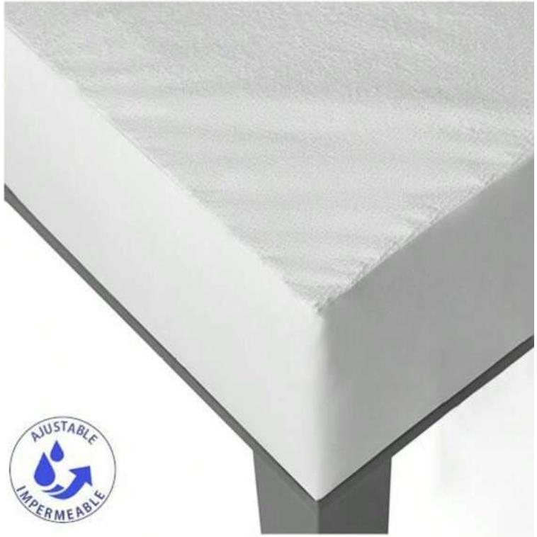 Protector de Colchón Disponible en 90 cm, 135 cm y 150 cm - Suave, Transpirable, Lavable y Ajustable