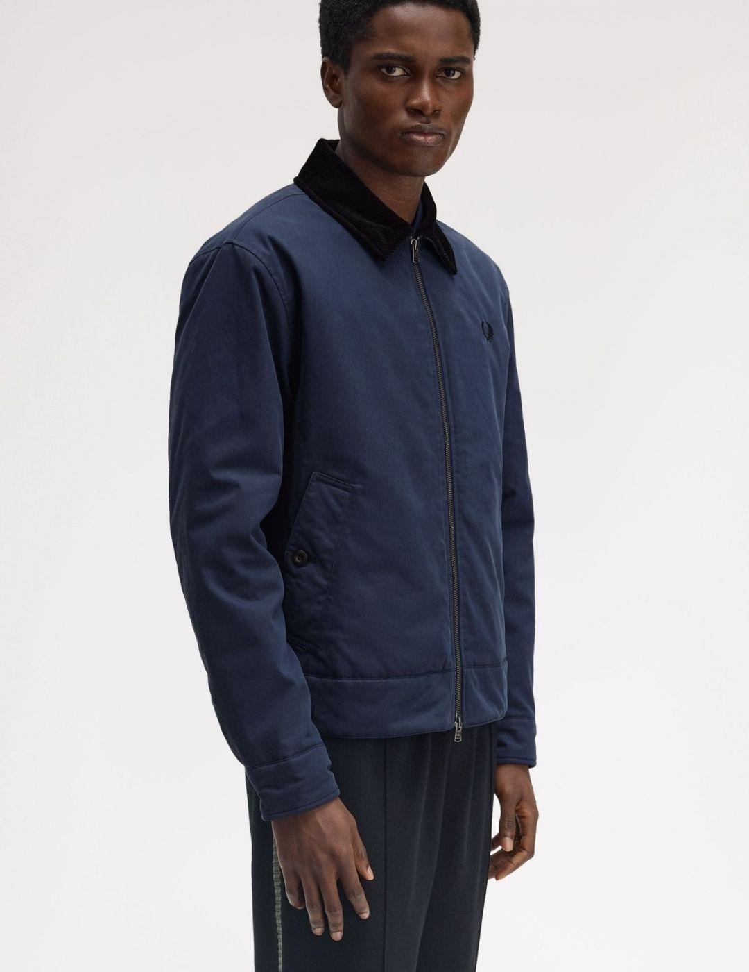 Cazadora The Caban Fred Perry Marino Hombre