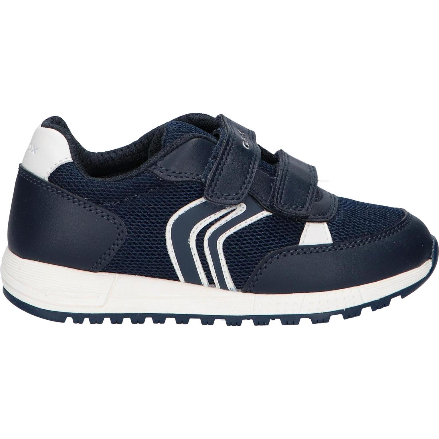 J459EC 01454 J ALBEN C4211 NAVY-WHITE Geox Child Sports Trainers