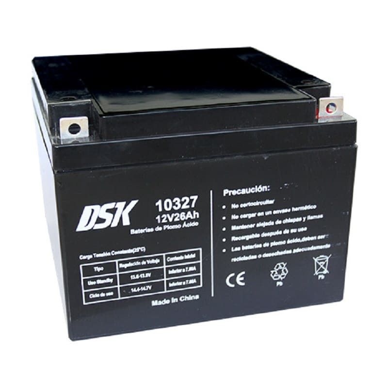 Batería Plomo DSK 10327 12V 26Ah