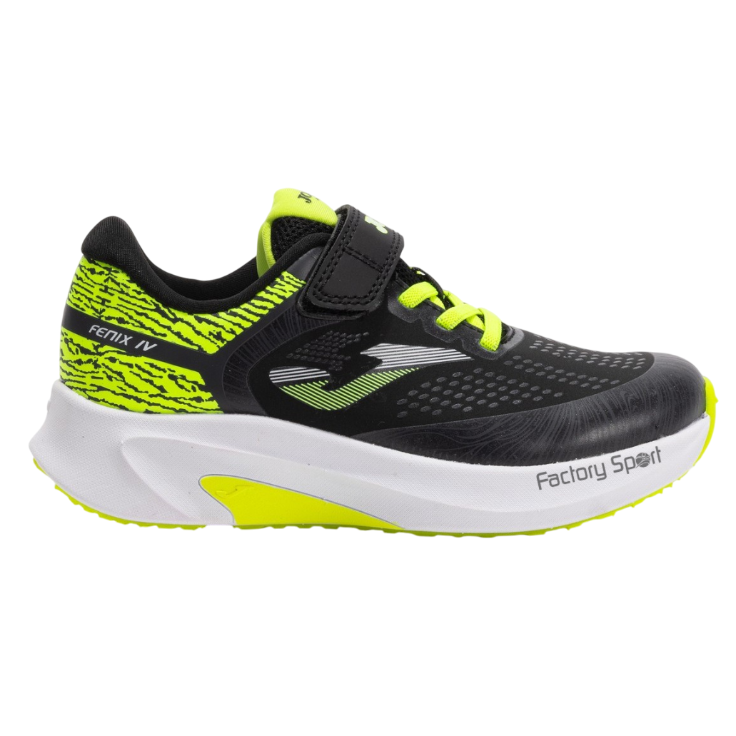 JOMA FENIX VELCRO NEGRO/AMARILLO FLUOR 2501 PSTS NIÑOS