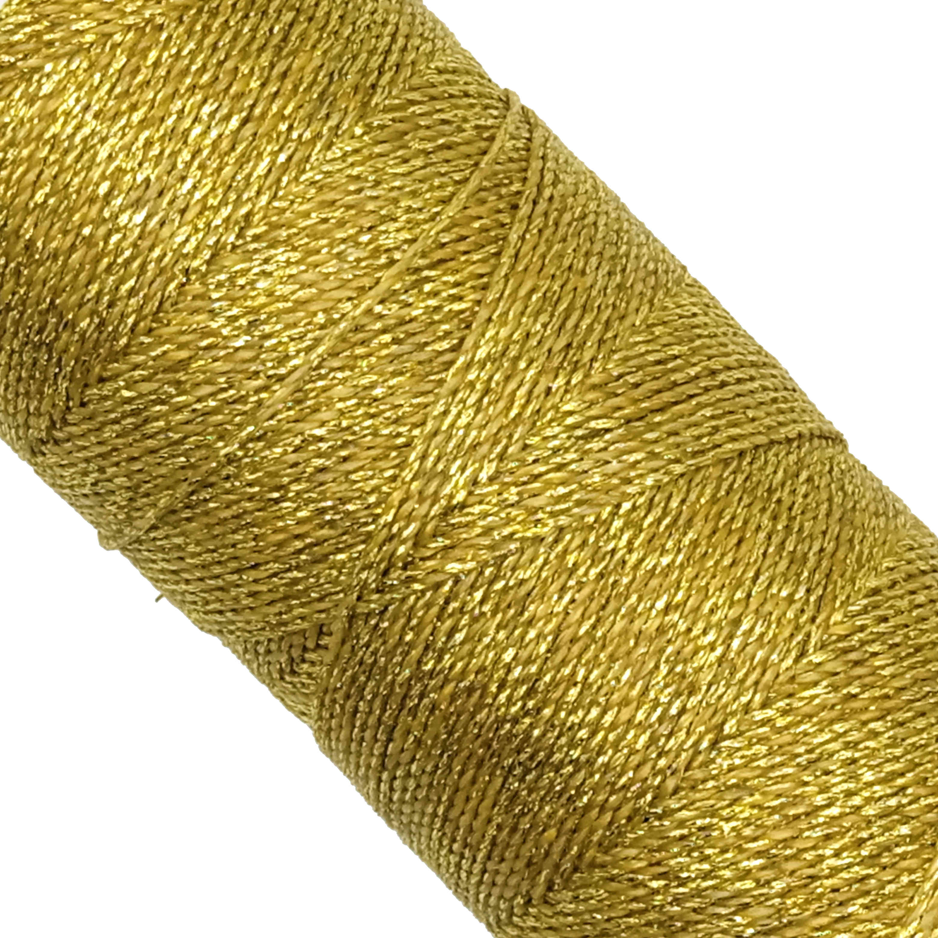 Bobina de hilo encerado Linhasita para macrame y coser cuero - 1mm, 100gr/170 metros