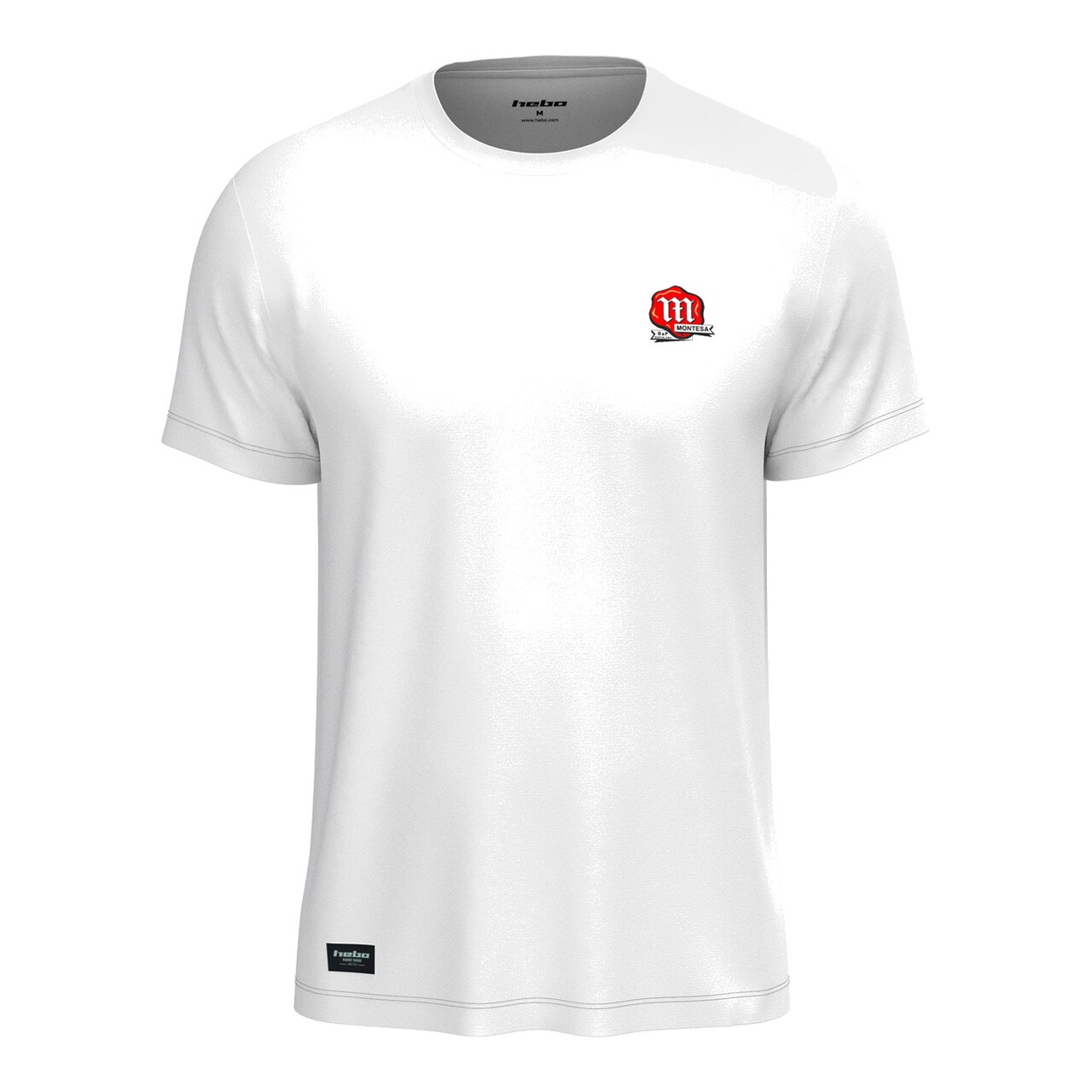 Camiseta De Algodón De Manga Corta Y Cuello Redondo Logo 1945 MT2011BLW
