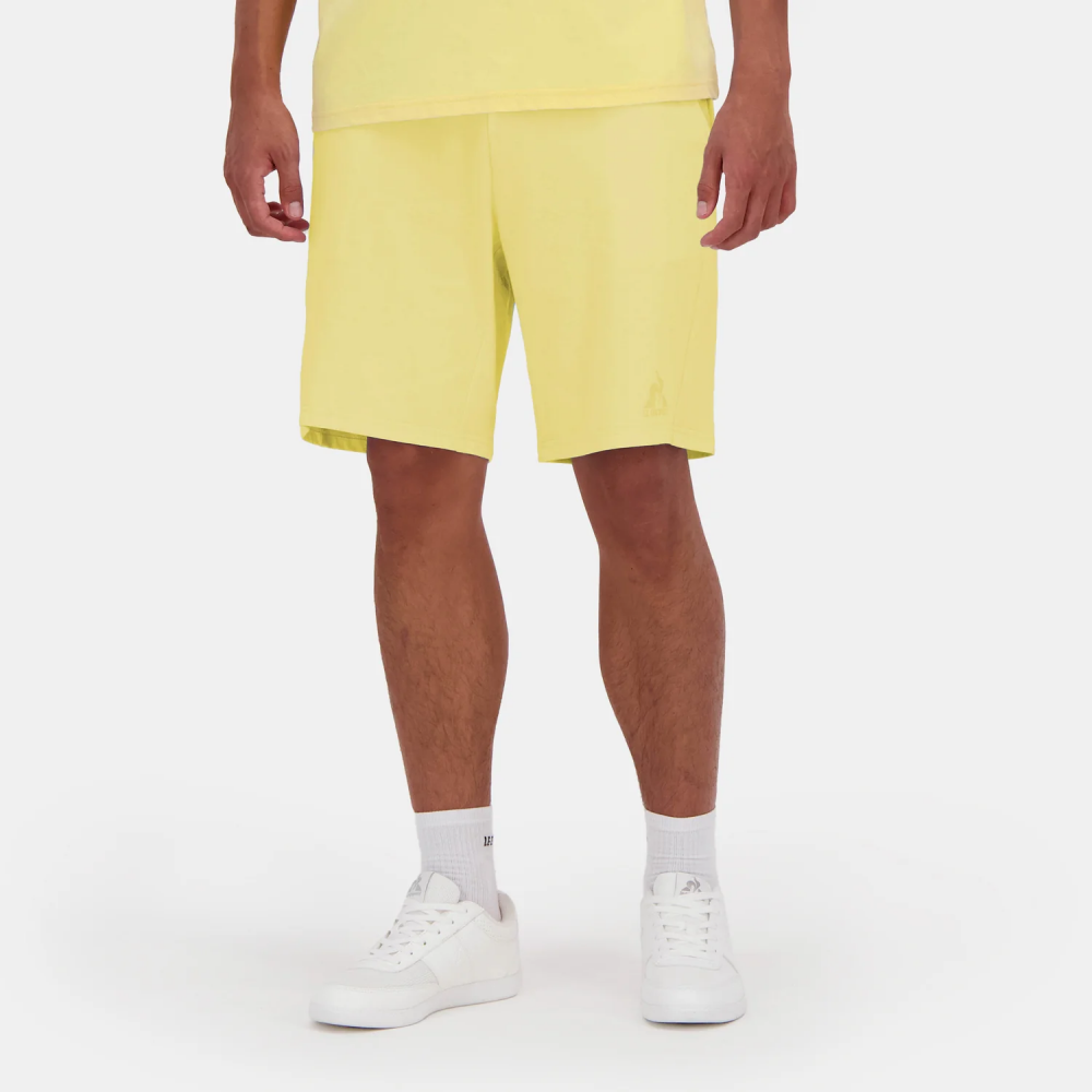 PANTALÓN CORTO LE COQ SPORTIF BAS AMARILLO