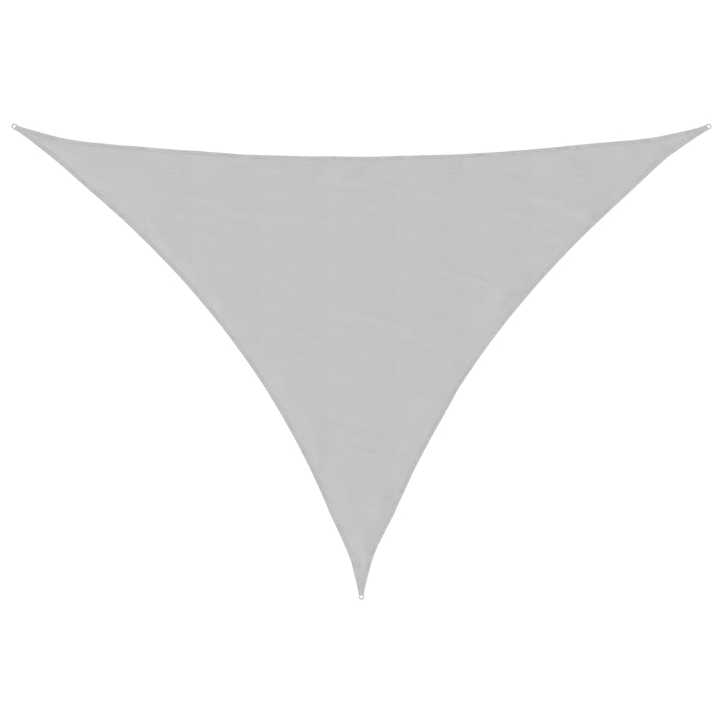 vidaXL Toldo de vela triangular tela Oxford 4x4x5,8 m Multicolor