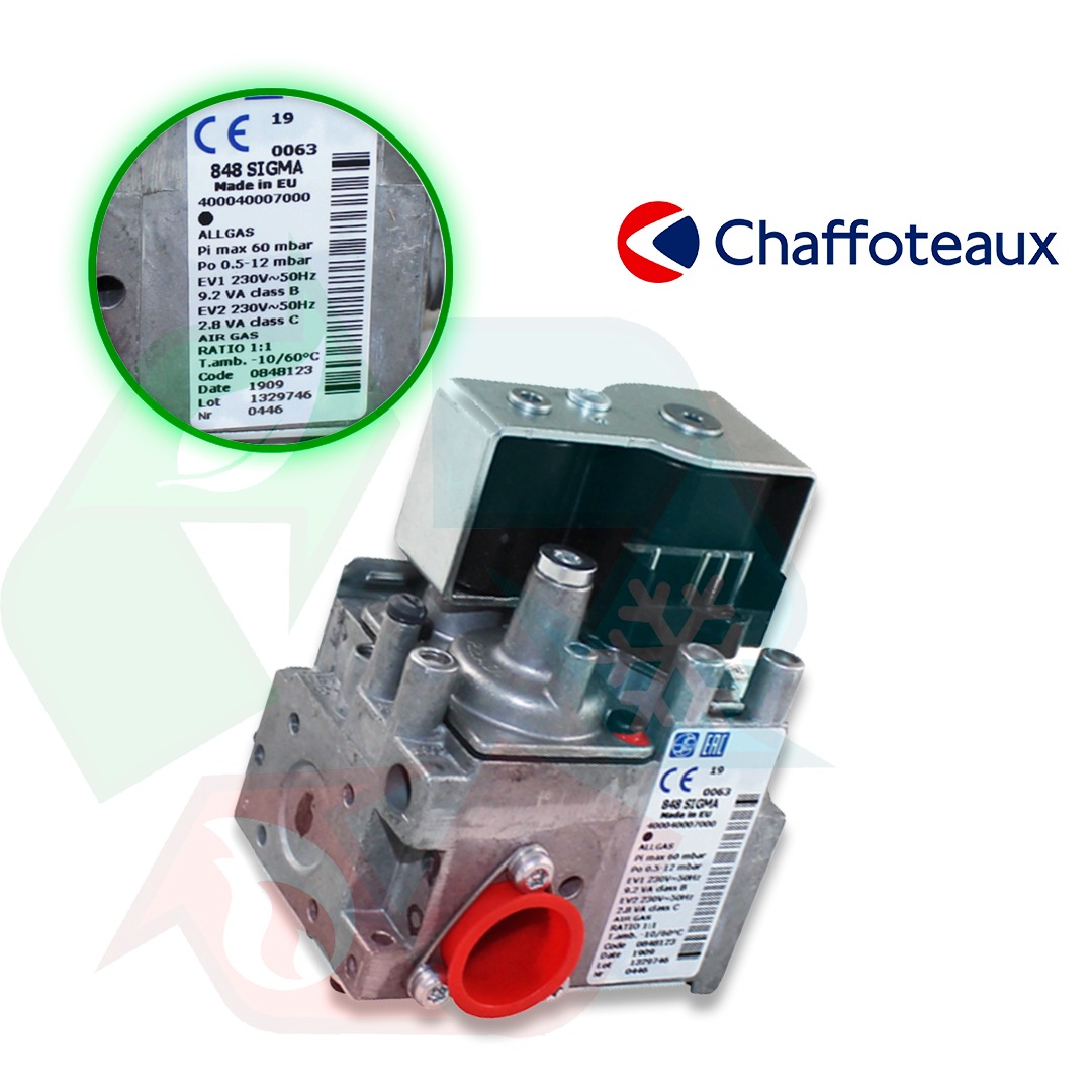 Valvula de gas Chaffoteaux PIGMA GREEN 25 FF 60000537