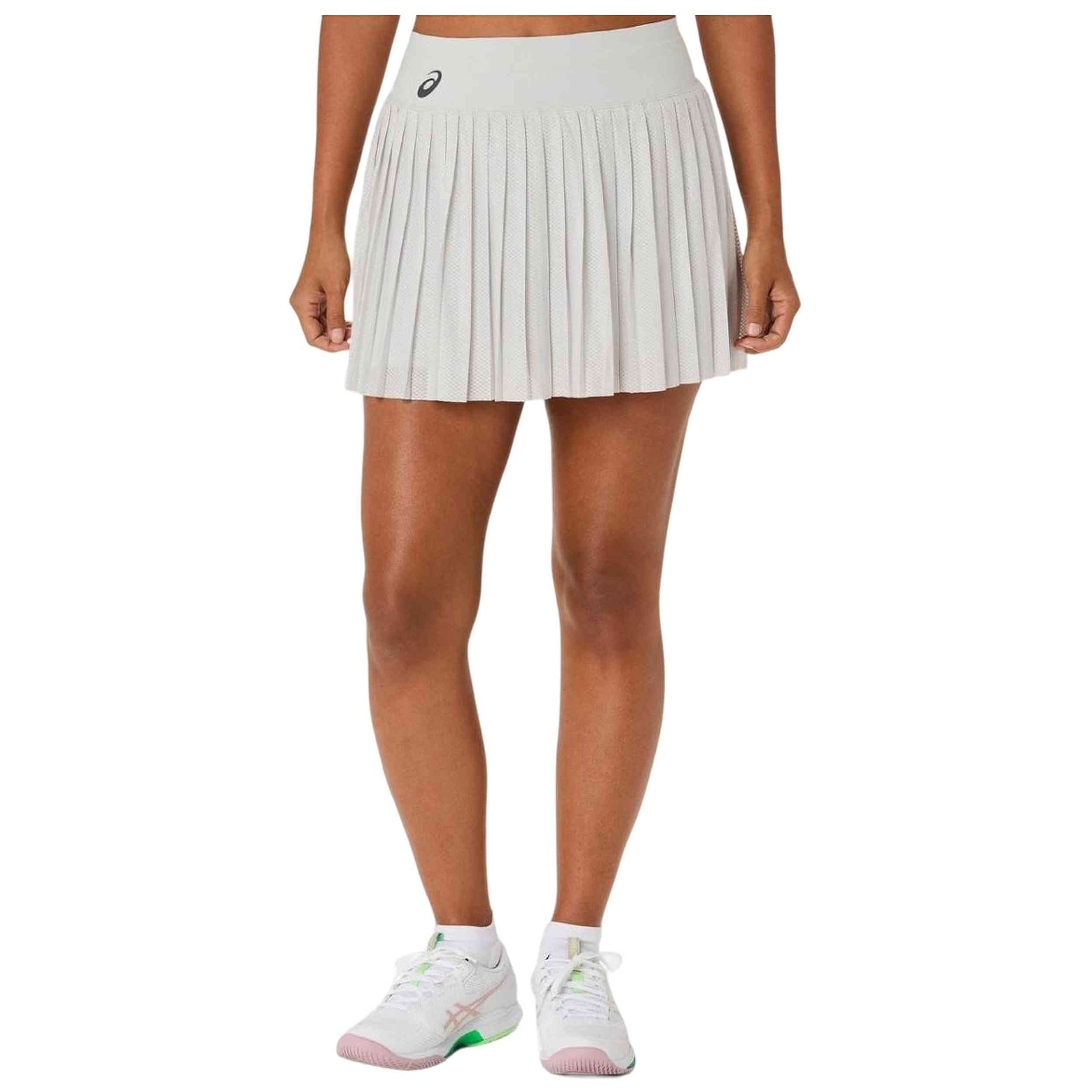 Falda Asics modelo Match Mesh para Mujer en color Gris
