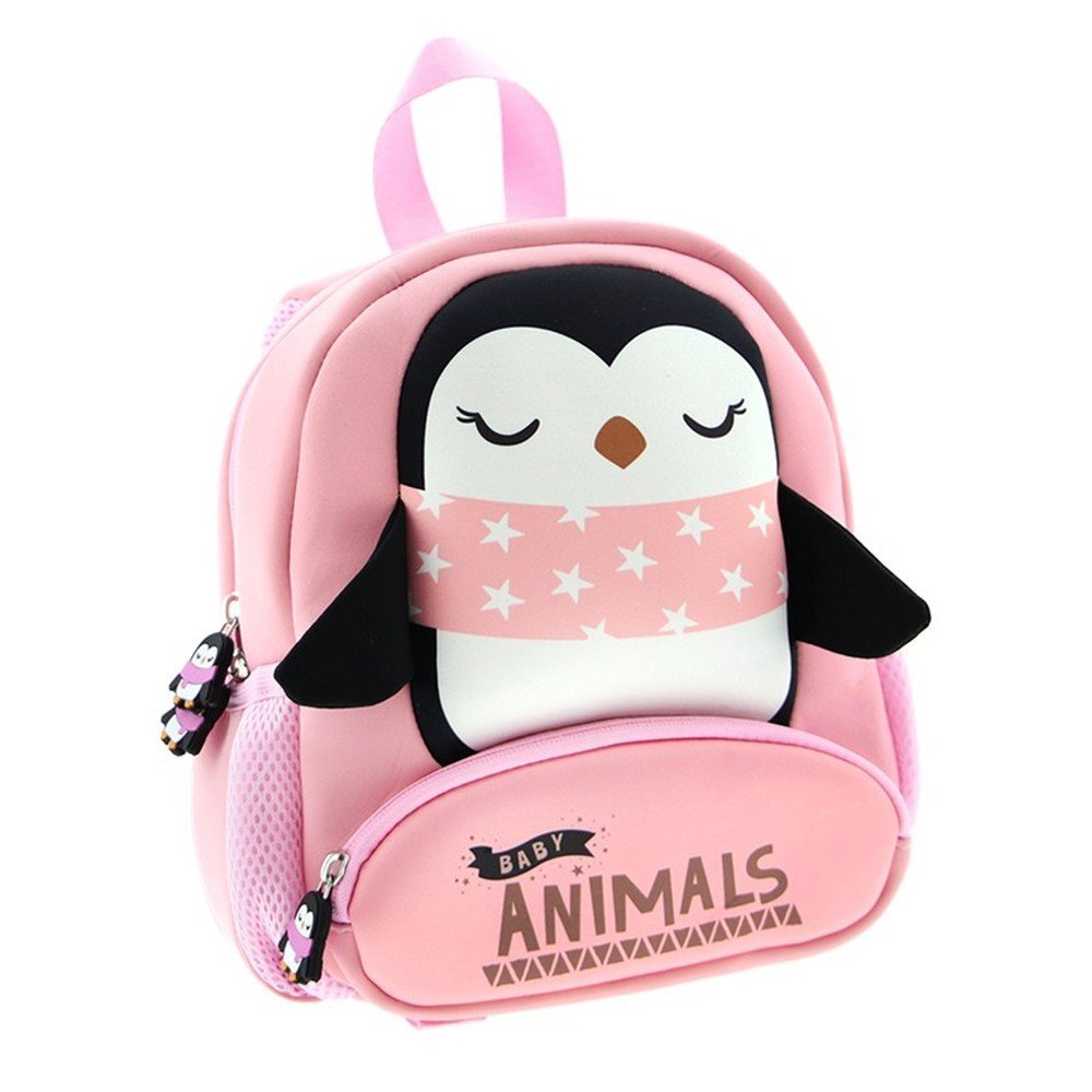 AUREA MOCHILA GUARDERIA 27 CM 3D PINGUINO PENGUIN 20x10x27 Cms.