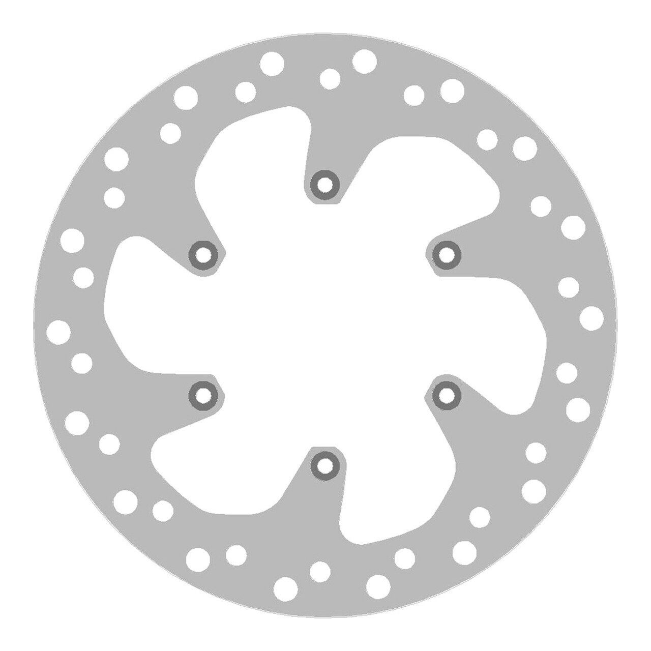 Disco De Freno Delantero 300 Ø260 X Ø108 X 3,5 Mm 962300