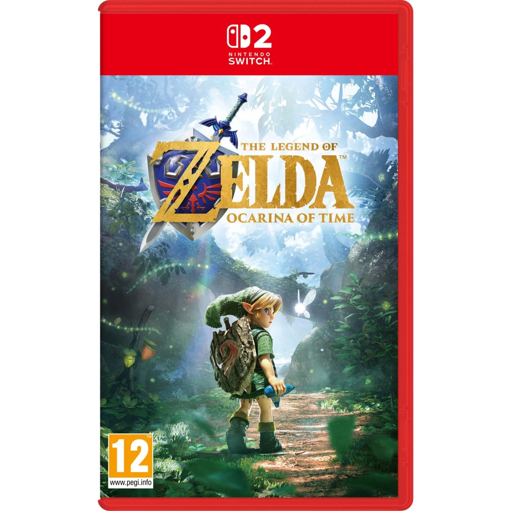 PREVENTA THE LEGEND OF ZELDA OCARINA OF TIME JUEGO FÍSICO CON CARÁTULA FOIL PARA NINTENDO SWITCH 2 VERSIÓN ESPAÑOLA GARANTÍA EUROPEA EUROPEAN WARRANTY