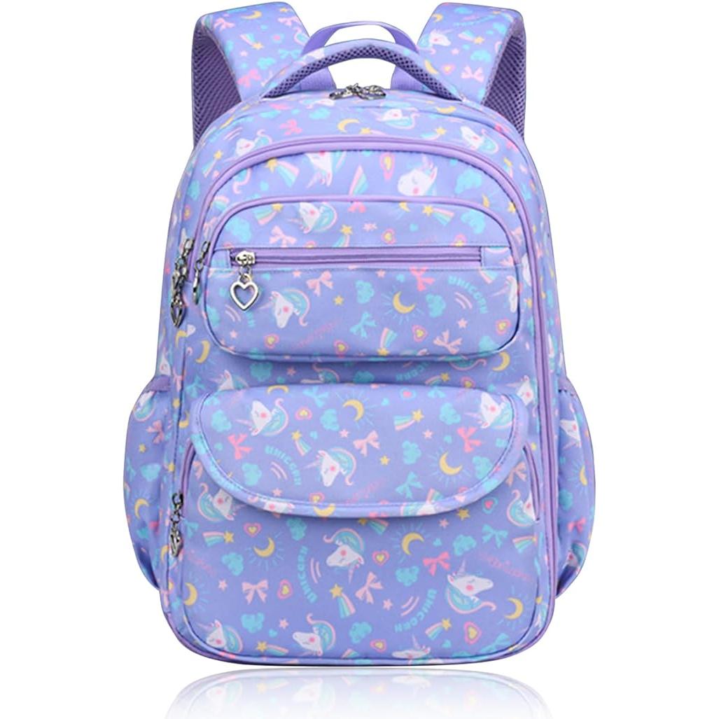 TK Mochila para Niña 7-12 Años Impermeable y Transpirable