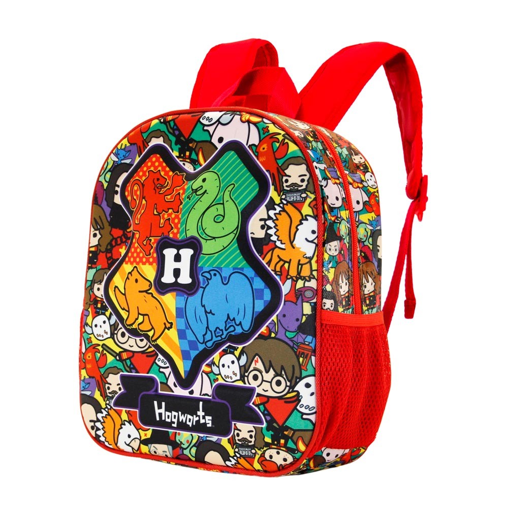 Karactermania Mochila 3D Harry Potter Producto Oficial Producto Escolar Para Niños y Niñas