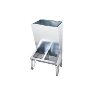 Copele Tolva para Cerdos 2 Huecos Mod 78 - Chapa Galvanizada Resistente