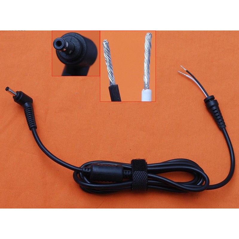 CABLE PARA CARGADOR DE PORTÁTIL ASUS 4,0X1,35MM 1,5 M K218