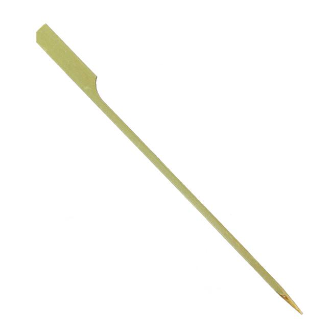 MONOUSO | Pinchos de Bambú "Golf" Natural 18cm en caja (1.200 Uds)