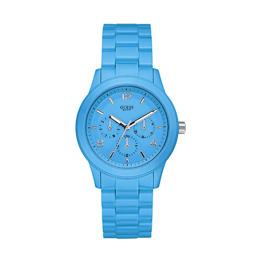 Guess Reloj Mujer Analogico Cuarzo con Correa de Policarbonato W11603L5